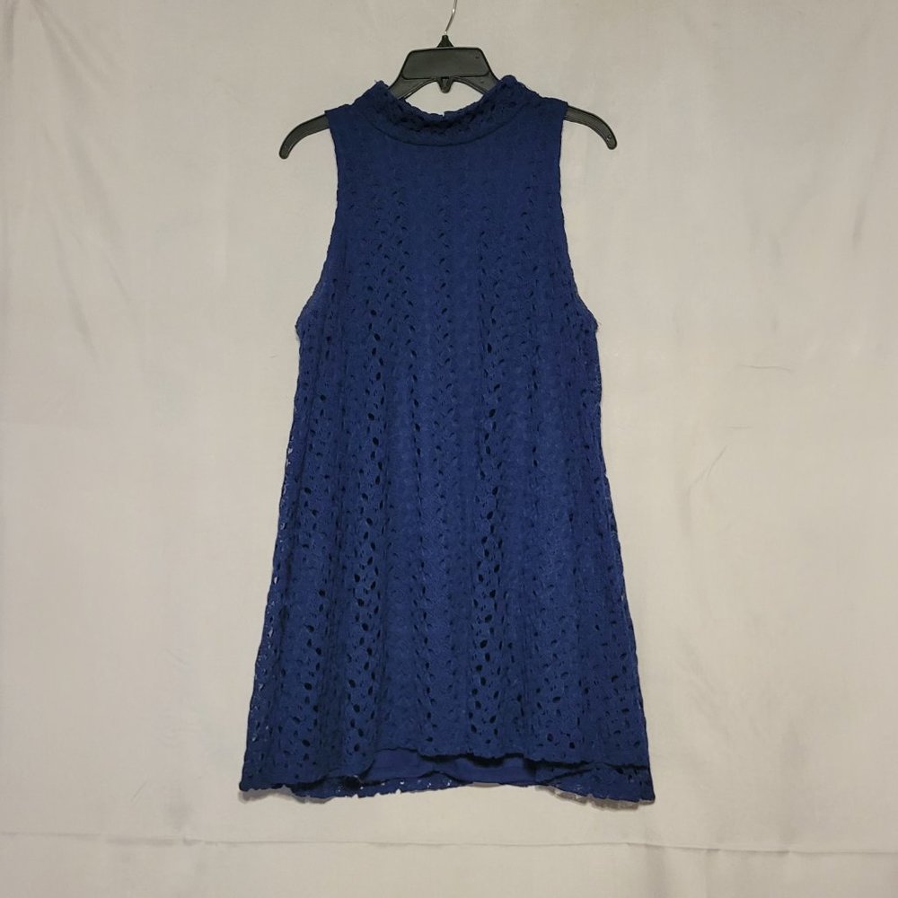 Derek<3heart: Lg navy halter dress